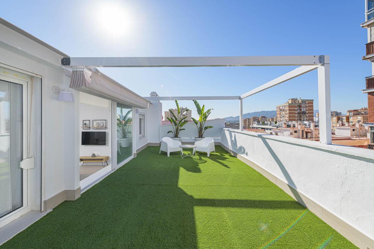 Wintowinrentals Exclusivo Atico Cerca De La Playa. 马拉加 外观 照片