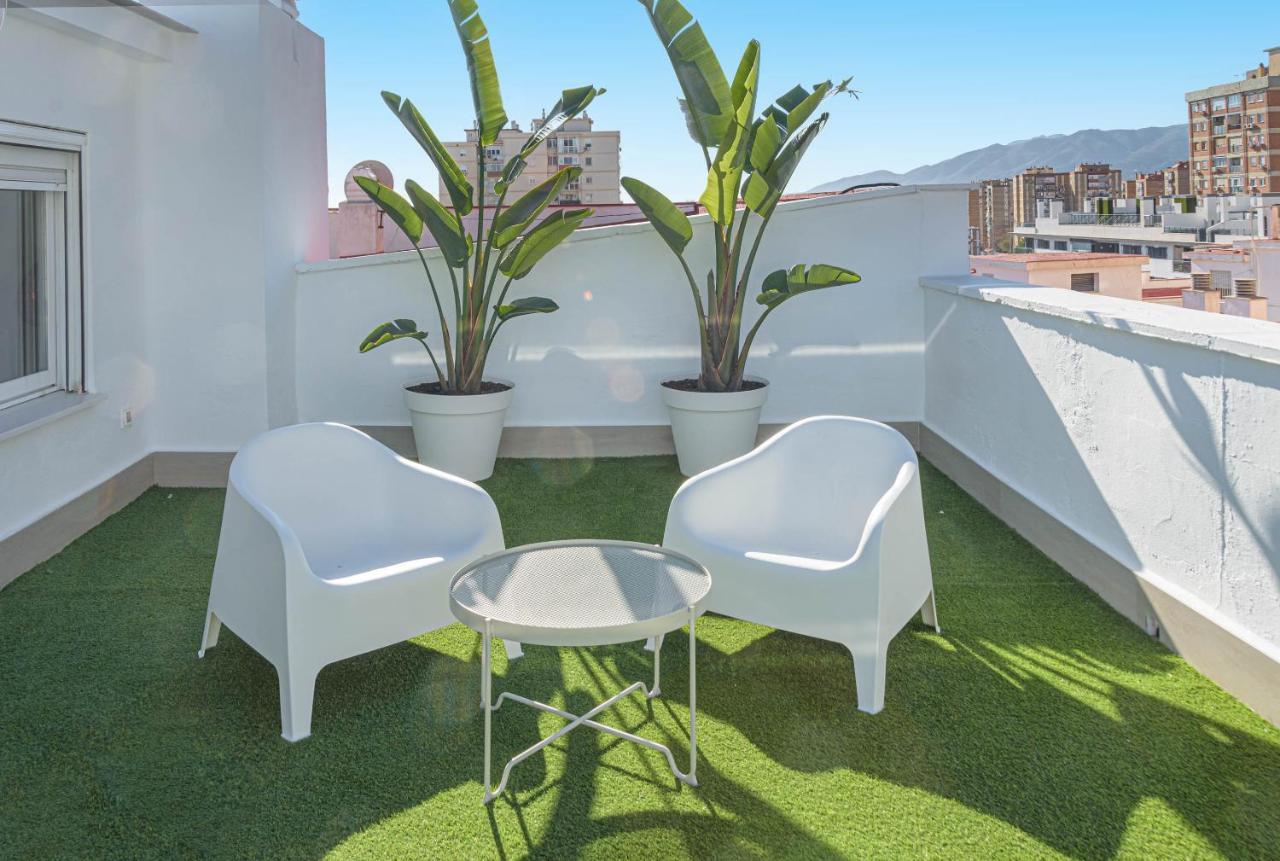 Wintowinrentals Exclusivo Atico Cerca De La Playa. 马拉加 外观 照片